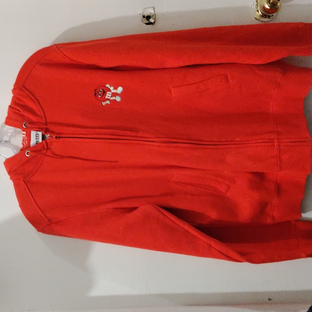 Red M&M hoodie